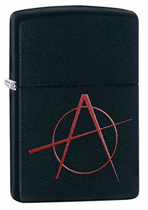 Picture of Zippo Sons of Anarchy Lighters, Black Matte, 5 1/2 x 3 1/2 cm