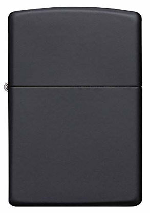 Picture of Zippo 218 Classic Black Matte Pocket Lighter