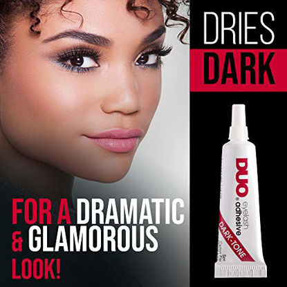 Picture of DUO Striplash Adhesive for Strip Lashes, Dark Tone, 0.25 oz, 1-Pack