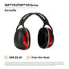 Picture of 3M Peltor X3A Over-the-Head Ear Muffs, Noise Protection, NRR 28 dB, Construction, Manufacturing, Maintenance, Automotive, Woodworking, Heavy Engineering, Mining