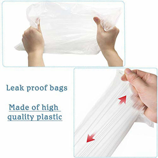 GetUSCart 100 Pack Drawstring Potty Bags Potty Chair Liners Disposable