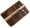 Picture of 6 Bottle Holder Kraft Cardboard 12 oz. Beer or Soda Bottle Carrier for Safe And Easy Transport, 6 pack carrier by MT Products - (10 Pieces)