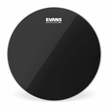 Picture of Evans Black Chrome Drum Head, 12 Inch - TT12CHR
