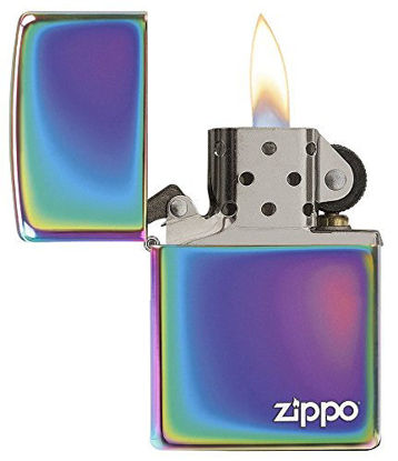 Picture of Zippo Multi Color Zippo Logo Pocket Lighter