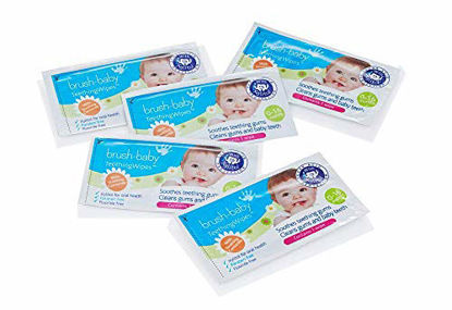 Picture of Teething Relief Finger Sleeve Wipes with Camomile - 20 Sleeves