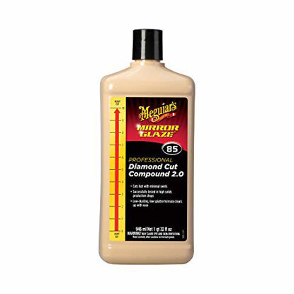 Picture of Meguiar's M8532 Mirror Glaze Diamond Cut Compound 2.0, 32 Fluid Ounces