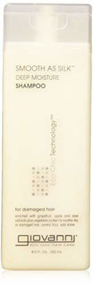 Picture of Giovanni Smooth As Silk Shampoo for Damaged Hair 8.5 ounces