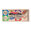 Picture of Melissa & Doug Self-Correcting Wooden Number Puzzles With Storage Box (40 pcs)