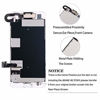 Picture of for iPhone 8 Plus Screen Replacement Kit White 5.5" LCD Display for iPhone 8 Plus Replacement Touch Screen Digitizer Full Assembly + Front Camera + Earpiece + Repair Tools + Screen Protector (White)