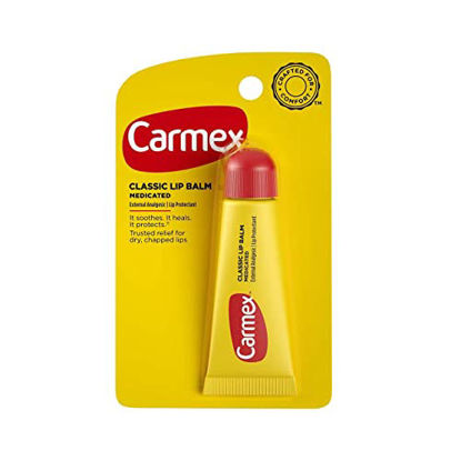 Picture of Carmex Classic Lip Balm 0.35 Ounce 3 Count