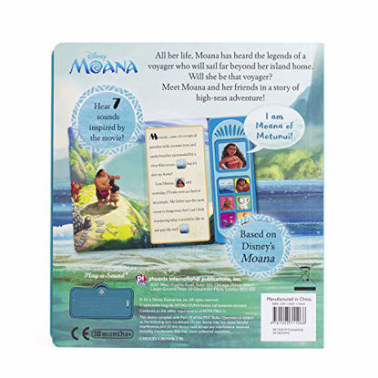 Picture of Disney Moana - I Am Moana Little Sound Book - PI Kids (Play-A-Song)
