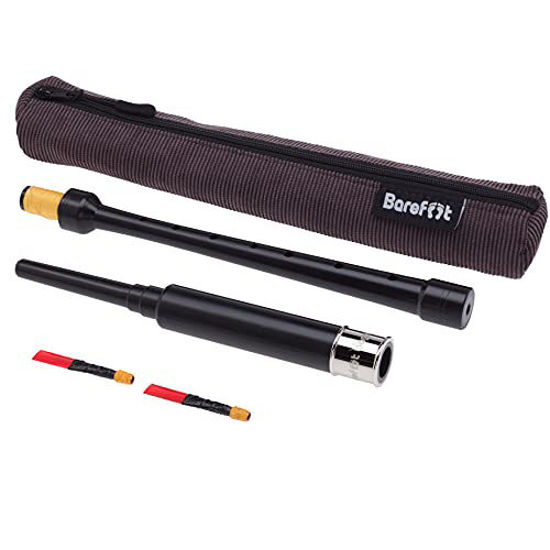 GetUSCart Barefoot Bagpiper Practice Bagpipe Chanter. 18 inches. Corduroy Carry Case. 2 Frazer Warnock Reeds. Bag pipes Beginner Set. Bagpipes for Sale. Learn Highland Bagpipes