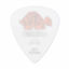 Picture of Dunlop 424P.60 Tortex Wedge, White/Orange, .60mm, 12/Player's Pack