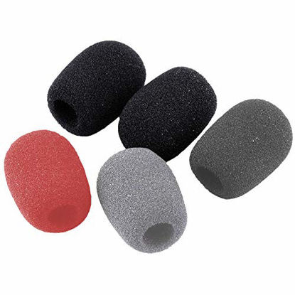 Picture of Zoom WSL-1 Windscreens for Lavalier Microphone, Pack of Five Windscreens, Reduce Wind Noise, Designed for Use With LMF-1 and LMF-2