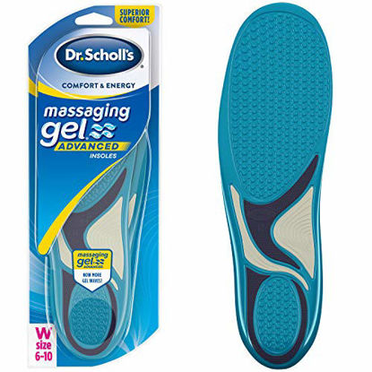 Picture of Dr. Scholls Massaging Gel Advanced Insoles All-Day Comfort that Allows You to Stay on Your Feet Longer (for Women's 6-10, also Available for Men's 8-14)