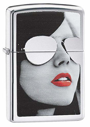 Picture of Zippo Sunglasses High Polish Chrome Pocket Lighter