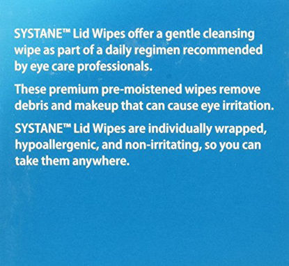Picture of Systane Eyelid Cleansing Wipes, 30 Count (4 Pack)