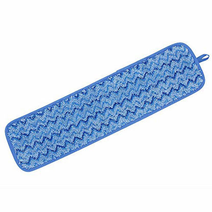 Picture of Rubbermaid Commercial Mop Head for Microfiber Mop, Single Sided 18 Inch Damp Room Mop Pad