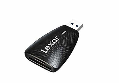 Picture of Lexar Multi-Card 2-in-1 USB 3.1 Reader, Works with SD and microSD Cards (LRW450UBNA)