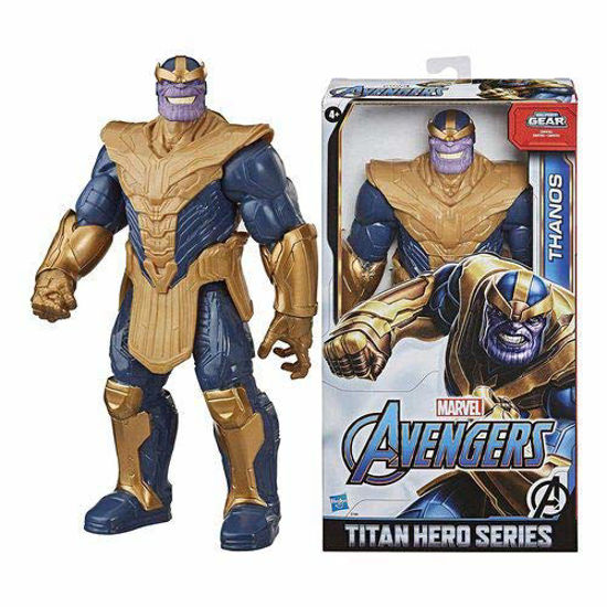 Marvel Avengers Titan Hero Series - Action Figure Thanos Deluxe 30 Cm, Ispirata Ai Fumetti, Compatibile Con Blast Gear