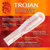 Picture of TROJAN Ultra Ribbed Ecstasy Lubricated Condoms, 10 Count