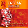 Picture of TROJAN Ultra Ribbed Ecstasy Lubricated Condoms, 10 Count