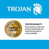 Picture of TROJAN Ultra Ribbed Ecstasy Lubricated Condoms, 10 Count