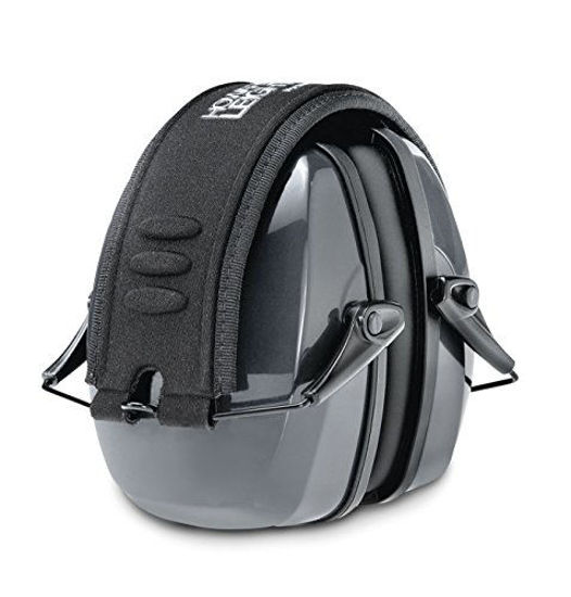 Picture of Howard Leight by Honeywell Leightning L2F Folding Slim Shooting Earmuff (R-01525) Black/Gray Large