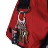Picture of Nite Ize KLKBF-11-R6 Bigfoot Locker KeyRack, Carabiner Chain with 5 Stainless Steel Locking S-Biner Toes to Hold Keys Separately + Securely, 1, Silver