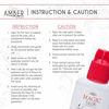 Picture of Eyelash Extension Glue for Professional Use Amber Lash Magic Glue 10ML 6 Weeks Bonding Strength Strong Bonding Power Black Adhesive