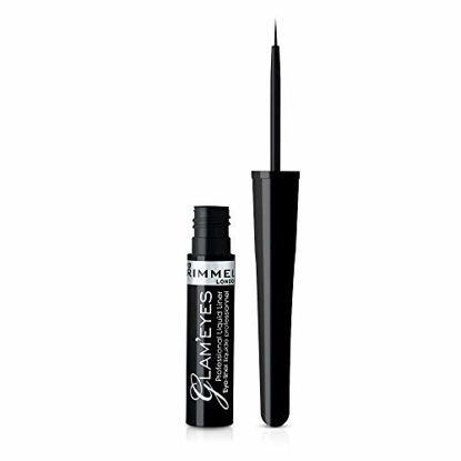 Picture of Rimmel Glam Eyes Liquid Liner, Black Glamour, 3.5 ml