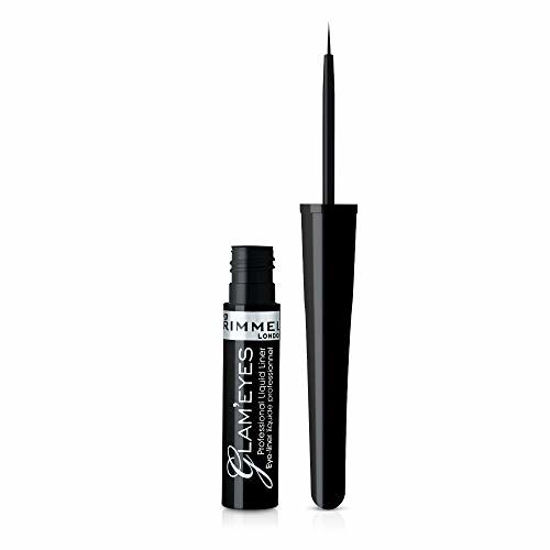 Picture of Rimmel Glam Eyes Liquid Liner, Black Glamour, 3.5 ml