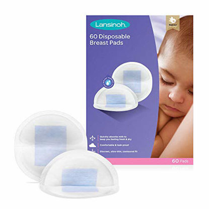 Picture of Lansinoh Disposable Nursing Pads 60 Count Box