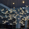 Picture of Ceiling Decoration Flying Bird Lifelike DIY Hanging Decorative for Kindergarten Shopping Mall Bedroom Party Christmas Tree
