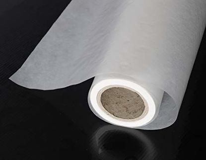Picture of Canson Glassine Art Paper Roll for Use as Slip Sheet to Protect Artwork, 25 Pound, 36 Inch x 10 Yard Roll