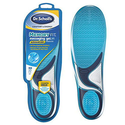 Picture of Dr. Scholl's Comfort and Energy Memory Fit Insoles for Men, 1 Pair, Size 8-14