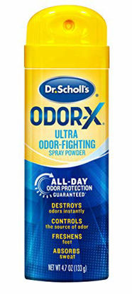 Picture of Dr. Scholls Odor-X ODOR-FIGHTING Spray-Powder // All-Day Odor Protection and Sweat Absorption - Packaging May Vary