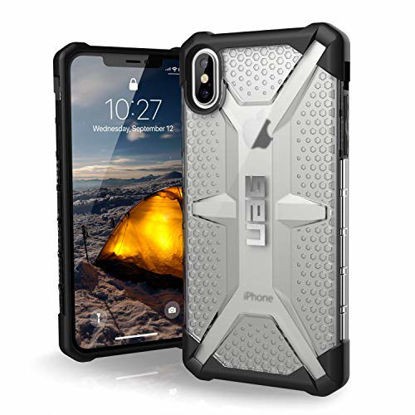Picture of URBAN ARMOR GEAR UAG iPhone Xs Max [6.5-inch Screen] Plasma Feather-Light Rugged [Ice] Military Drop Tested iPhone Case