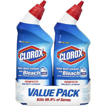 Picture of Clorox Toilet Bowl Cleaner with Bleach, 1.5 Pt