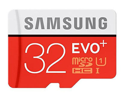 Picture of SAMSUNG 32GB EVO Plus Class 10 Micro SDHC with Adapter 80mb/s (MB-MC32DA/AM)