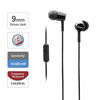 Picture of Sony MDREX155AP in-Ear Earbud Headphones/Headset with mic for Phone Call, Black (MDR-EX155AP/B)