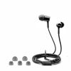 Picture of Sony MDREX155AP in-Ear Earbud Headphones/Headset with mic for Phone Call, Black (MDR-EX155AP/B)