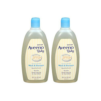 Picture of Aveeno Baby Baby Wash & Shampoo - 18 oz - 2 pk