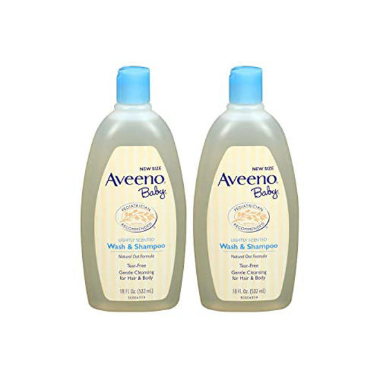Picture of Aveeno Baby Baby Wash & Shampoo - 18 oz - 2 pk