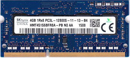 Picture of Hynix hmt451s6bfr8 a-pb 4 GB DDR3L 1600 MHZ ECC Key Module (DDR3L, PC/Server, 204-Pin SO-DIMM, 1 x 4 GB)