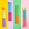Picture of Docolor Eye Makeup Brushes 16pcs Colorful Eyeshadow Makeup Brush Set Professtional Eyeshadow Brushes with Soft Synthetic Hairs & Real Wood Handle for Eyeshadow, Eyebrow, Eyeliner, Blending