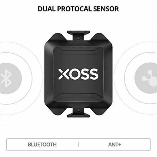 Picture of XOSS X1 Speed Cadence Sensor Wireless Bike Speedometer Power Meter Bike Trainer Bike Computer Use Indoor Outdoor Bike Use Zwift Peleton OpenRider- 1 Pack