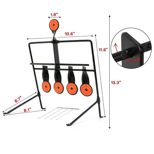 GetUSCart- W WIREGEAR BB Gun Targets Pellet Gun Targets Resetting ...