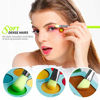 Picture of Docolor Eyeshadow Brush Set 15Pcs Neon Green Eye Makeup Brushes Professional Eye Shadow Blending Concealer Eyebrow Eyelash Eye Liners Premium Synthetic Make Up Brushes with Case