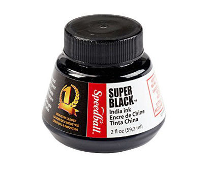 Picture of Speedball Super Black India Ink, 2-Ounce